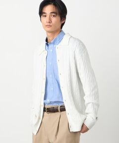 COMME CA ISM / コムサイズム カーディガン・ボレロ | ケーブル柄 カーディガン