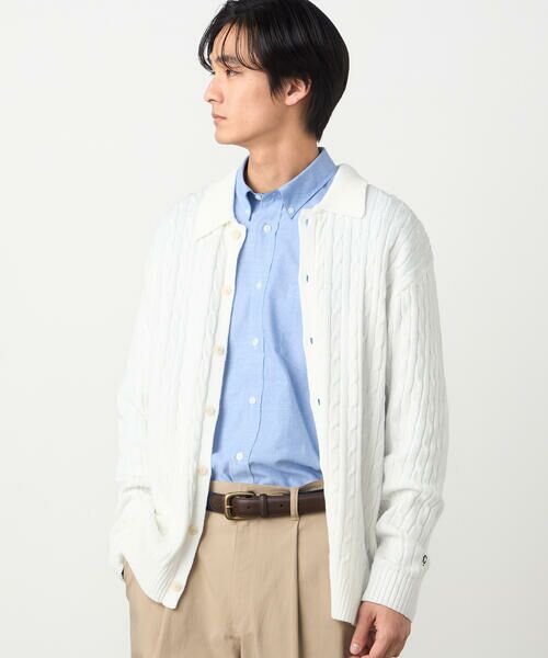 COMME CA ISM / コムサイズム カーディガン・ボレロ | ケーブル柄 カーディガン | 詳細4