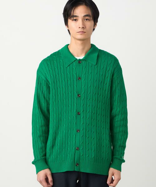 COMME CA ISM / コムサイズム カーディガン・ボレロ | ケーブル柄 カーディガン | 詳細16