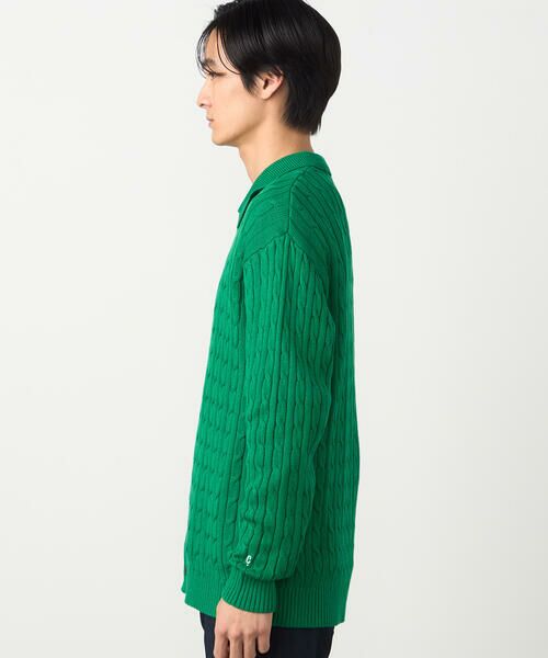 COMME CA ISM / コムサイズム カーディガン・ボレロ | ケーブル柄 カーディガン | 詳細17