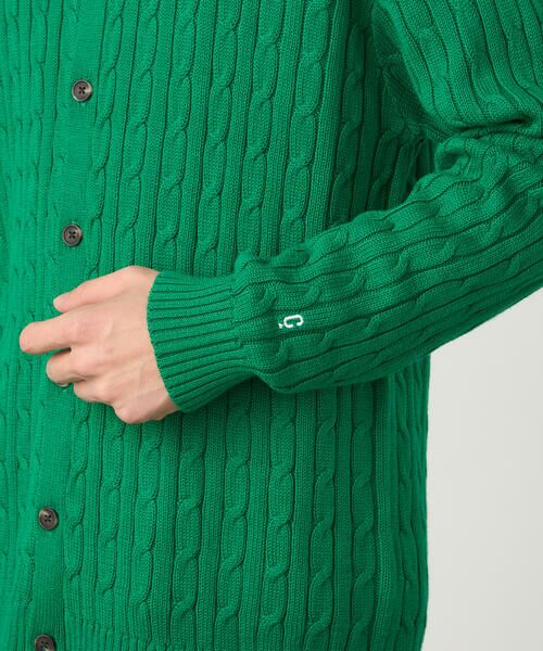COMME CA ISM / コムサイズム カーディガン・ボレロ | ケーブル柄 カーディガン | 詳細20