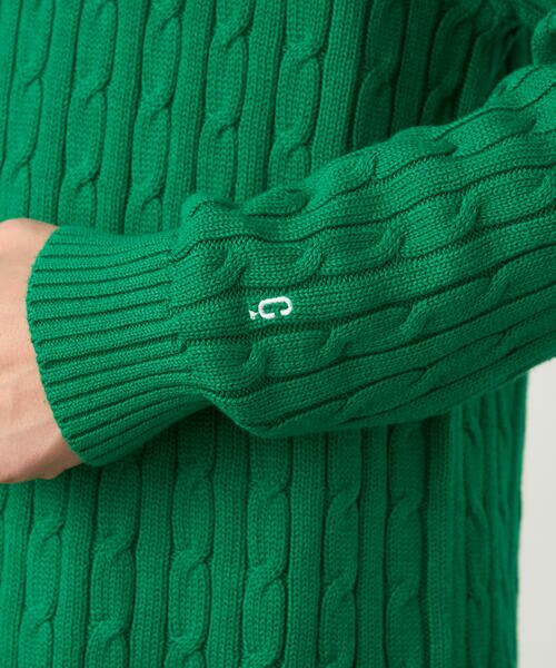 COMME CA ISM / コムサイズム カーディガン・ボレロ | ケーブル柄 カーディガン | 詳細21
