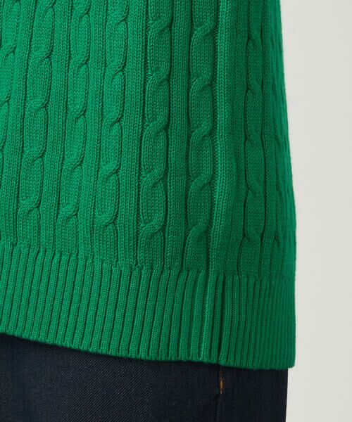 COMME CA ISM / コムサイズム カーディガン・ボレロ | ケーブル柄 カーディガン | 詳細23
