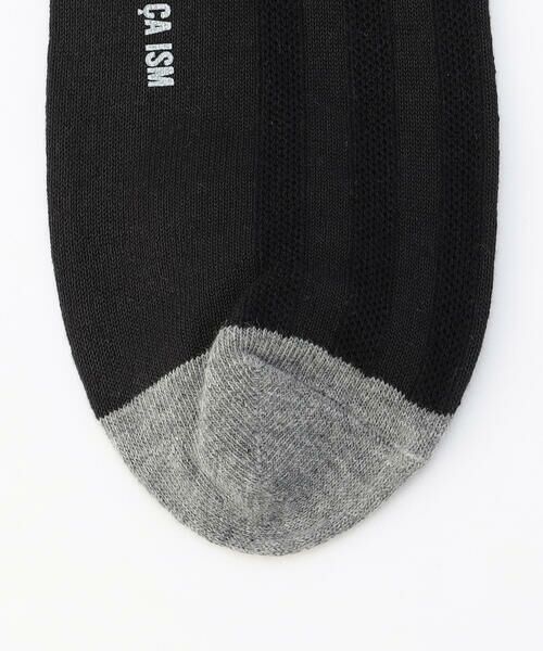 COMME CA ISM / コムサイズム ソックス | シャドーストライプ ソックス | 詳細3