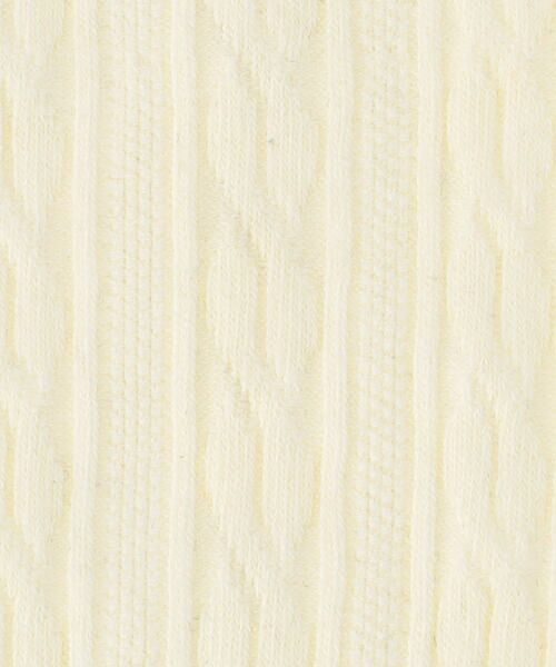 COMME CA ISM / コムサイズム ソックス | リンクス編み ケーブル柄 ソックス | 詳細1