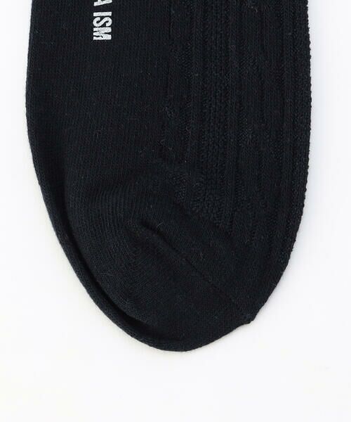 COMME CA ISM / コムサイズム ソックス | リンクス編み ケーブル柄 ソックス | 詳細4