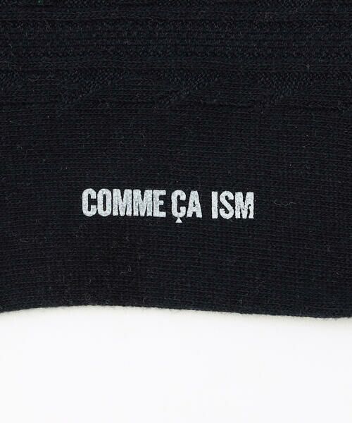 COMME CA ISM / コムサイズム ソックス | リンクス編み ケーブル柄 ソックス | 詳細5