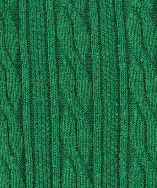 COMME CA ISM / コムサイズム ソックス | リンクス編み ケーブル柄 ソックス | 詳細8