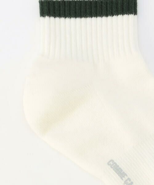 COMME CA ISM / コムサイズム ソックス | 裏パイル ラインボーダー柄 ソックス | 詳細2