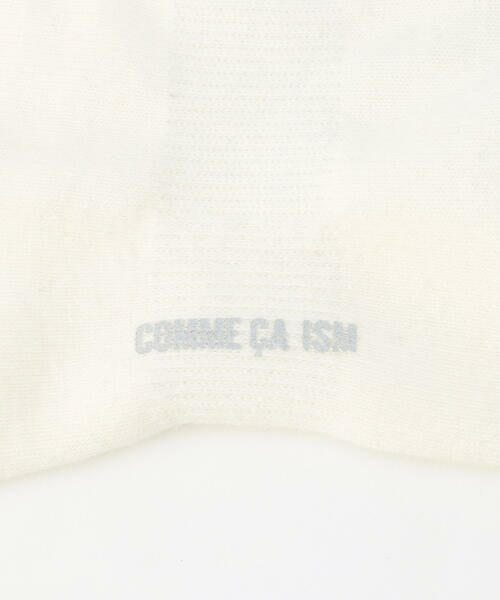 COMME CA ISM / コムサイズム ソックス | 裏パイル ラインボーダー柄 ソックス | 詳細4
