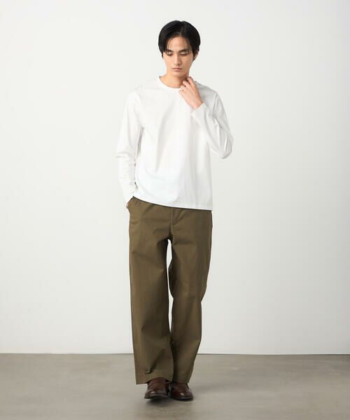 COMME CA ISM / コムサイズム Tシャツ | 「MADE IN JAPAN」サファイアクールポンチ 長袖Tシャツ | 詳細2