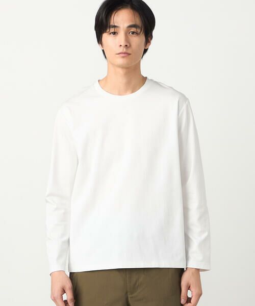 COMME CA ISM / コムサイズム Tシャツ | 「MADE IN JAPAN」サファイアクールポンチ 長袖Tシャツ | 詳細4