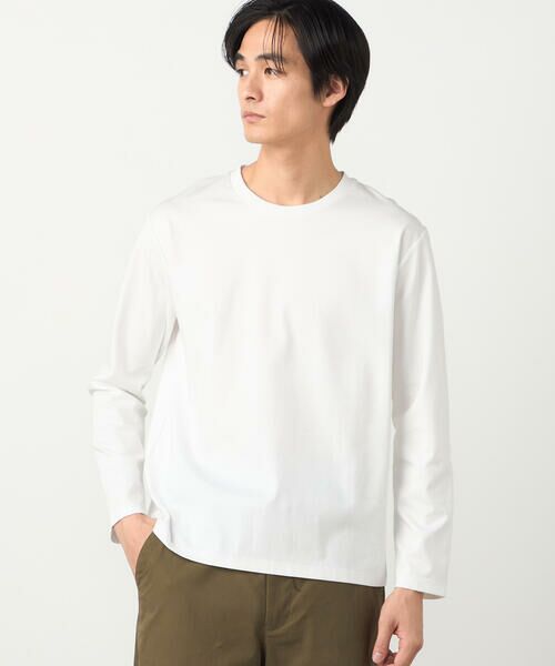 COMME CA ISM / コムサイズム Tシャツ | 「MADE IN JAPAN」サファイアクールポンチ 長袖Tシャツ | 詳細5