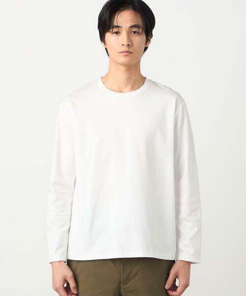 COMME CA ISM / コムサイズム Tシャツ | 「MADE IN JAPAN」サファイアクールポンチ 長袖Tシャツ | 詳細8