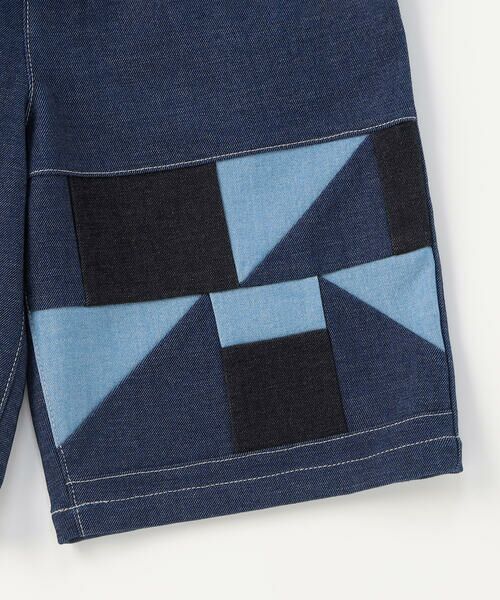 COMME CA ISM / コムサイズム ショート・ハーフ・半端丈パンツ | デニムライクストレッチ ハーフパンツ | 詳細10