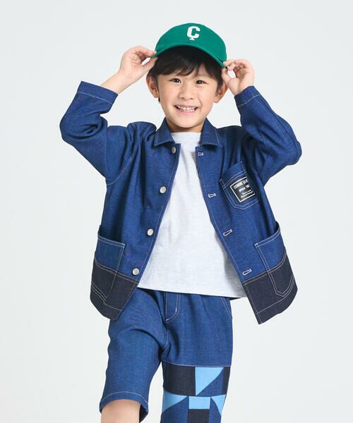 COMME CA ISM / コムサイズム Tシャツ | サークルプリント 半袖Tシャツ | 詳細1