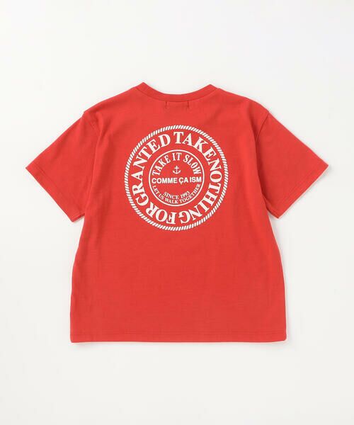 COMME CA ISM / コムサイズム Tシャツ | サークルプリント 半袖Tシャツ | 詳細9