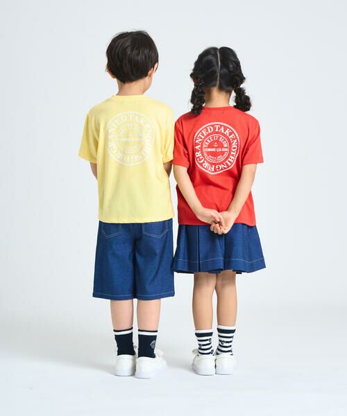 COMME CA ISM / コムサイズム Tシャツ | サークルプリント 半袖Tシャツ | 詳細6