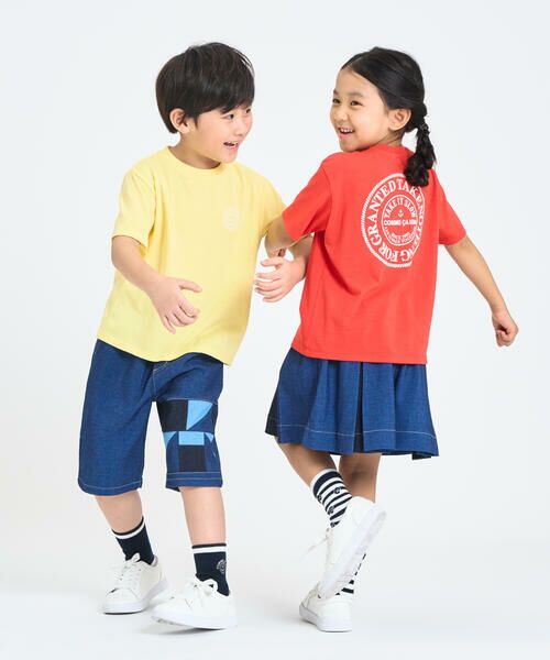 COMME CA ISM / コムサイズム Tシャツ | サークルプリント 半袖Tシャツ | 詳細11