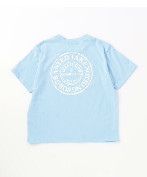 COMME CA ISM / コムサイズム Tシャツ | サークルプリント 半袖Tシャツ | 詳細16