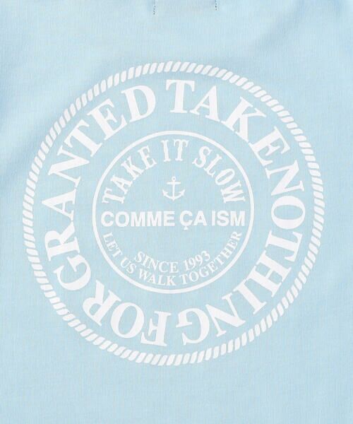 COMME CA ISM / コムサイズム Tシャツ | サークルプリント 半袖Tシャツ | 詳細21