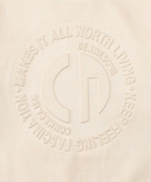 COMME CA ISM / コムサイズム スウェット | スエードタッチエンボストレーナー | 詳細8