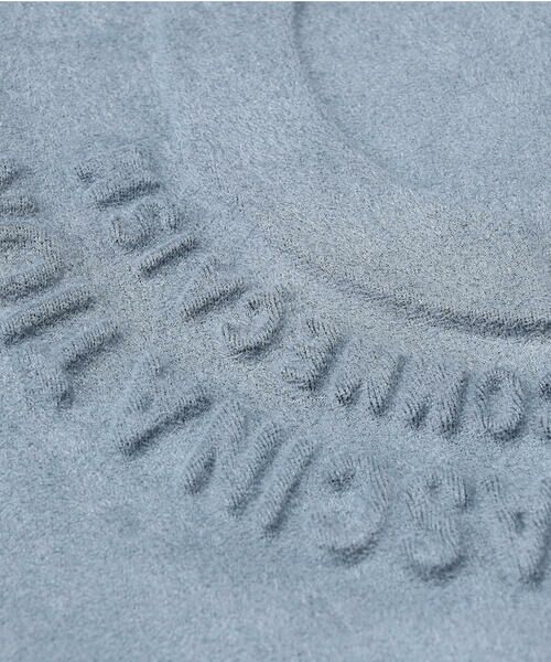 COMME CA ISM / コムサイズム スウェット | スエードタッチエンボストレーナー | 詳細12