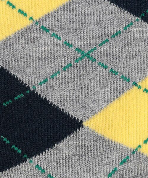 COMME CA ISM / コムサイズム ソックス | アーガイル クルーソックス | 詳細6