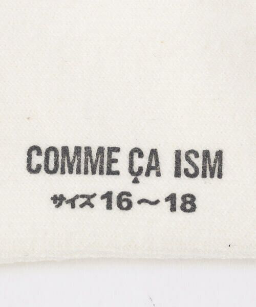 COMME CA ISM / コムサイズム ソックス | ラウンドロゴ刺繍 クルーソックス | 詳細5