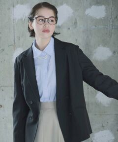 COMME CA ISM / コムサイズム テーラードジャケット | 【ＵＶカット・吸汗速乾・接触冷感】kireri ポリエステルストレッチドライツイル ダブルブレストテーラードジャケット/セットアップ対応