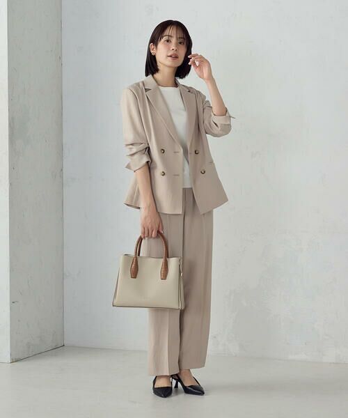 COMME CA ISM / コムサイズム テーラードジャケット | 【ＵＶカット・吸汗速乾・接触冷感】kireri ポリエステルストレッチドライツイル ダブルブレストテーラードジャケット/セットアップ対応 | 詳細18