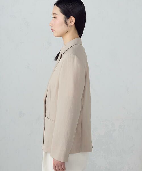 COMME CA ISM / コムサイズム テーラードジャケット | 【ＵＶカット・吸汗速乾・接触冷感】kireri ポリエステルストレッチドライツイル ダブルブレストテーラードジャケット/セットアップ対応 | 詳細23
