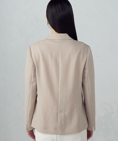 COMME CA ISM / コムサイズム テーラードジャケット | 【ＵＶカット・吸汗速乾・接触冷感】kireri ポリエステルストレッチドライツイル ダブルブレストテーラードジャケット/セットアップ対応 | 詳細24