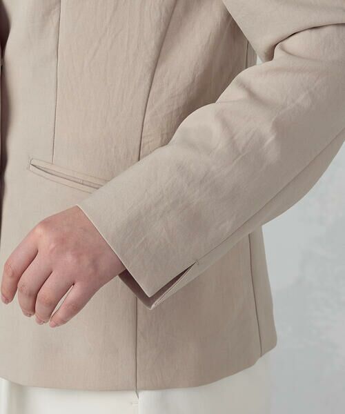 COMME CA ISM / コムサイズム テーラードジャケット | 【ＵＶカット・吸汗速乾・接触冷感】kireri ポリエステルストレッチドライツイル ダブルブレストテーラードジャケット/セットアップ対応 | 詳細26