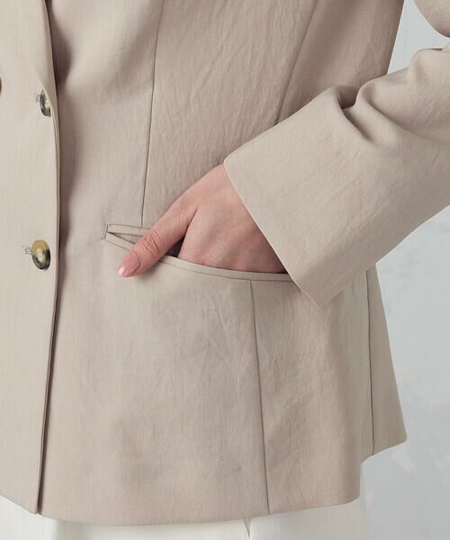 COMME CA ISM / コムサイズム テーラードジャケット | 【ＵＶカット・吸汗速乾・接触冷感】kireri ポリエステルストレッチドライツイル ダブルブレストテーラードジャケット/セットアップ対応 | 詳細29