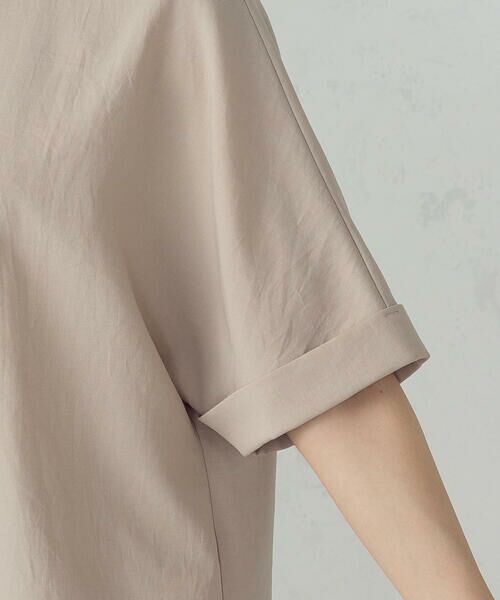 COMME CA ISM / コムサイズム シャツ・ブラウス | 【ＵＶカット・吸汗速乾・接触冷感】kireri ポリエステルストレッチドライツイル Tブラウス/セットアップ対応 | 詳細16
