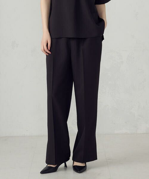 COMME CA ISM / コムサイズム その他パンツ | 【ＵＶカット・吸汗速乾・接触冷感】ki re ri ポリエステルストレッチドライツイル ストレートパンツ/セットアップ対応 | 詳細5