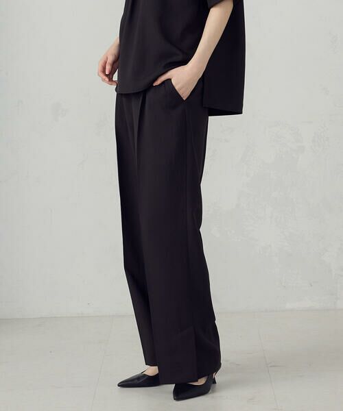 COMME CA ISM / コムサイズム その他パンツ | 【ＵＶカット・吸汗速乾・接触冷感】ki re ri ポリエステルストレッチドライツイル ストレートパンツ/セットアップ対応 | 詳細6