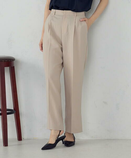 COMME CA ISM / コムサイズム その他パンツ | 【ＵＶカット・吸汗速乾・接触冷感】ki re ri ポリエステルストレッチドライツイル ストレートパンツ/セットアップ対応 | 詳細11