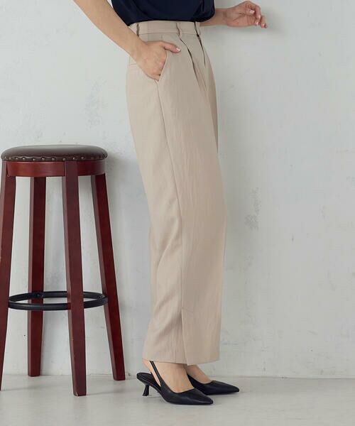 COMME CA ISM / コムサイズム その他パンツ | 【ＵＶカット・吸汗速乾・接触冷感】ki re ri ポリエステルストレッチドライツイル ストレートパンツ/セットアップ対応 | 詳細12