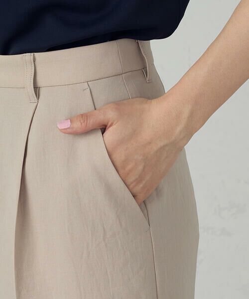 COMME CA ISM / コムサイズム その他パンツ | 【ＵＶカット・吸汗速乾・接触冷感】ki re ri ポリエステルストレッチドライツイル ストレートパンツ/セットアップ対応 | 詳細17