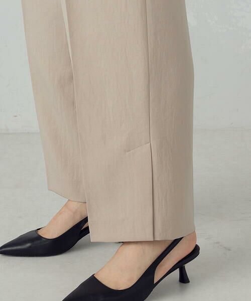 COMME CA ISM / コムサイズム その他パンツ | 【ＵＶカット・吸汗速乾・接触冷感】ki re ri ポリエステルストレッチドライツイル ストレートパンツ/セットアップ対応 | 詳細18