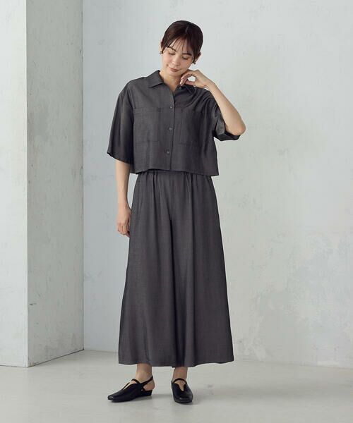 COMME CA ISM / コムサイズム シャツ・ブラウス | コンパクトシャツ/セットアップ対応 | 詳細1