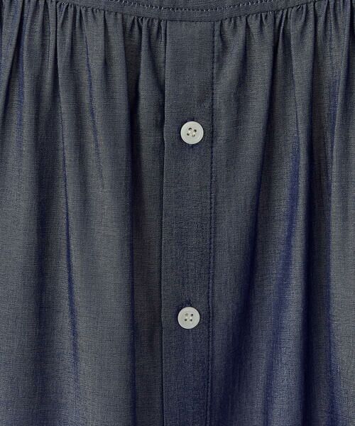 COMME CA ISM / コムサイズム シャツ・ブラウス | 後ろ開きノーカラーブラウス/セットアップ対応 | 詳細17