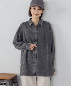 COMME CA ISM / コムサイズム シャツ・ブラウス | ビッグダンガリーシャツ