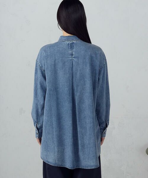 COMME CA ISM / コムサイズム シャツ・ブラウス | ビッグダンガリーシャツ | 詳細18