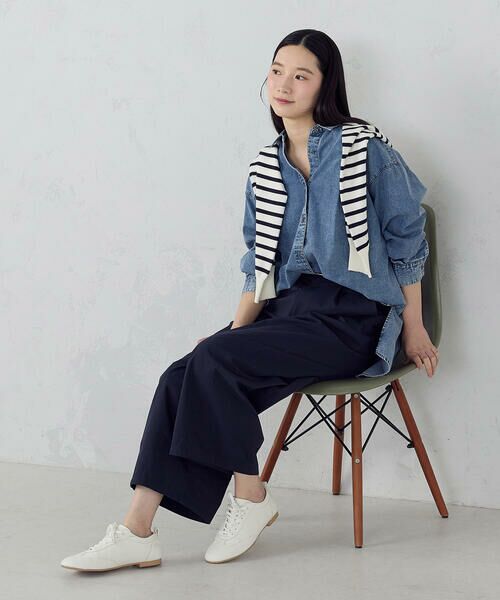 COMME CA ISM / コムサイズム シャツ・ブラウス | ビッグダンガリーシャツ | 詳細10