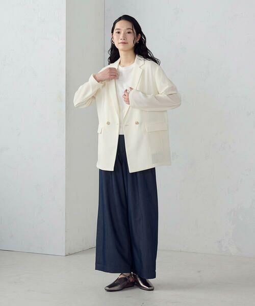 COMME CA ISM / コムサイズム テーラードジャケット | メッシュ ジャケット | 詳細1