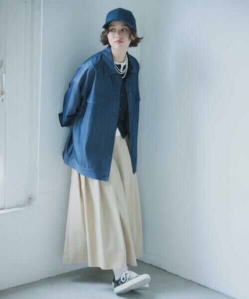 COMME CA ISM / コムサイズム ブルゾン | デニムライクＧジャン/セットアップ対応 | 詳細8