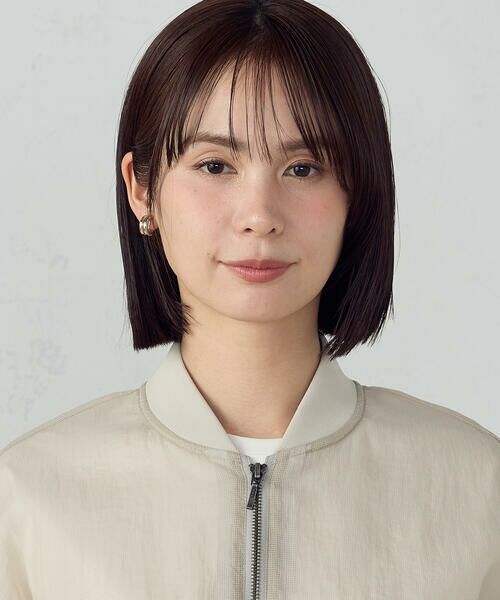 COMME CA ISM / コムサイズム ブルゾン | シアーオーバーサイズブルゾン | 詳細14